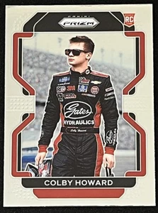 Tarjeta de novato Panini Prizm Colby Howard RC 2022 Nascar Racing - Imagen 1 de 2
