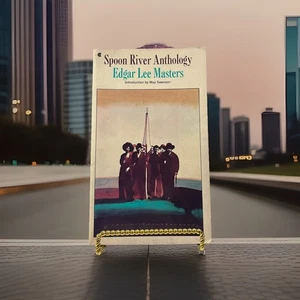 Spoon River Anthology Poetry Poems Edgar Lee Masters Book Vintage Collier PB  - Imagen 1 de 6