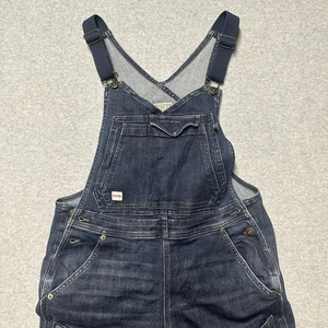 Duluth Trading Size 8 Double Knee Denim Bib Gardening Farm Overalls - Picture 1 of 7