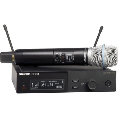 Shure SLXD24/B87A-G58 Wireless System with Beta 87A Handheld Transmitter - Image 1 of 2