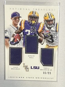 2015 LSU Triple Patch Panini National Treasure [Bregman, Hill, Beckham Jr.][86/99] - Bild 1 von 2