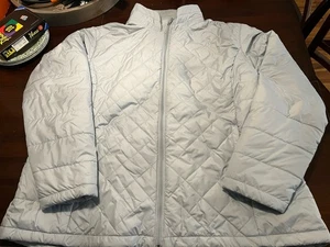 Columbia Women’s Plus Size 3x Snowmelt Valley II Water Resistant Jacket Ice Blue - Picture 1 of 5