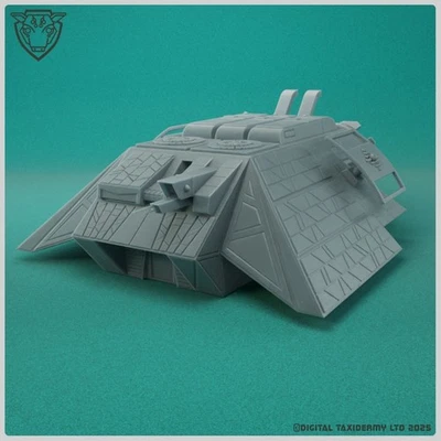 Dr-Who - Cyber-shuttle (Silver Nemesis) - Display Model - sci-fi space shuttle - Image 1 of 4