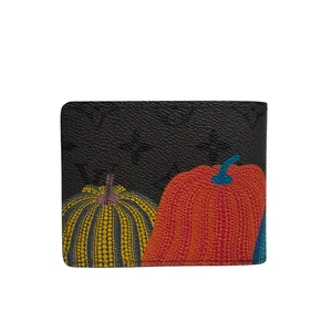 Louis Vuitton X Yayoi Kusama limited edition Eclipse Reverse Pumpkin Slender Wal - Bild 1 von 14