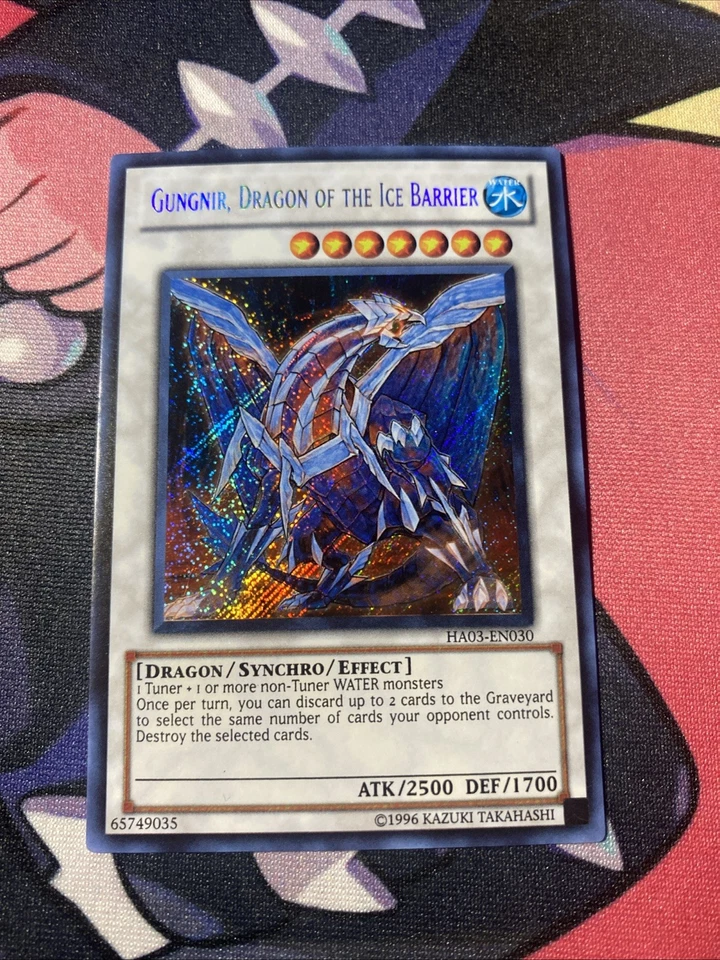 Gungnir, Dragon of the Ice Barrier HA03-EN030 Hidden Arsenal 3 Unlimited - Image 1 of 2