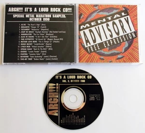 ARGH!!! IT'S A LOUD ROCK CD VOL. 3 OCTOBER 1990 Megadeth PANTERA Annihilator OOP - Picture 1 of 1