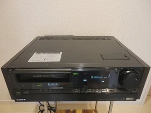 SONY EDV-9000 ED Beta Max Deck Video Cassette Recorder Operation Confirmed 100V - Picture 1 of 6