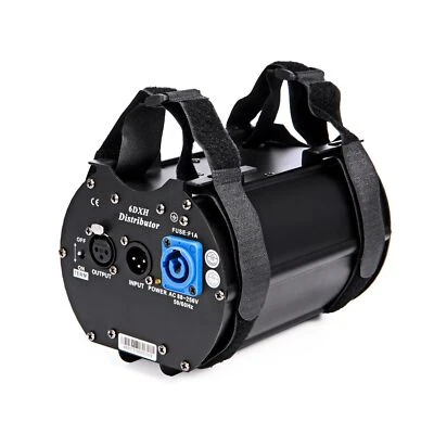 MFL. DMX Splitter with One Input 6-Way Distributor 3-Pin Xlr Separate Dmx Sig... - Image 1 of 4