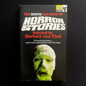 Herbert Van Thal - The Ninth Pan Book Of Horror Stories - 1968 1st Ed Vintage - Foto 1 di 4