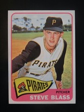 1965 Topps Baseball Card #232 Steve Blass (NM+)