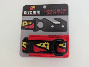 Dive Rite Ceramic Line Cutter with Sheath - Bild 1 von 2