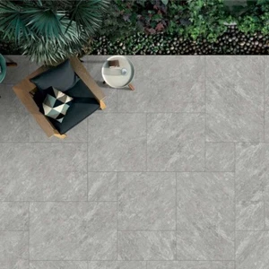 Quartz Grey 600x900 Porcelain Patio Tiles Outdoor Garden Paving Slabs - Picture 1 of 3