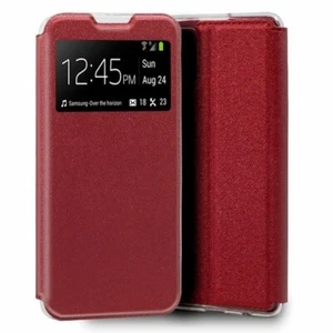 Hülle Buch Ohne Klappe Magnetisch Hochwertig IPHONE 15 Pro Rot - Bild 1 von 3