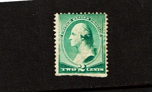 1887 U.S. CLASSIC 3c Green Washington Sc#213 Mint/NG Nice! - Image 1 of 1
