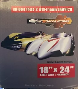 "Gamer Graffix Speed Racer Pared Graffix Warner Brothers Nuevo en Caja 18"" X 24" - Imagen 1 de 5