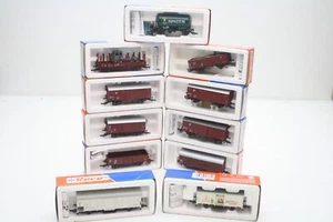 Roco interesante colección vagón de mercancías 11 piezas H0 embalaje original - Imagen 1 de 2