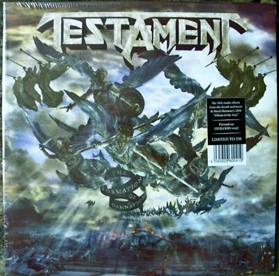 TESTAMENT The Formation Of Damnation 2022 oxblood 250 pressed vinyl 2 lp SEALED - Image 1 of 3