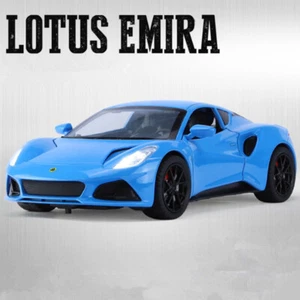 1:24 Lotus Emira Alloy Sports Car Model Diecasts Metal Racing Car Kids Toy Gift - Picture 1 of 27