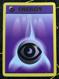 Psychic Energy Card 101/102 Base Set NM / MINT Pokemon Card Purple WOTC 1999 - Picture 1 of 2