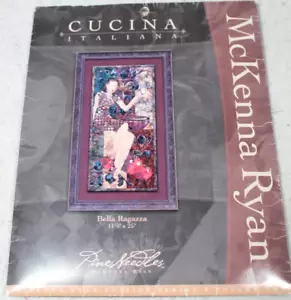 McKenna Ryan Pattern Cucina Italiana Bella Ragazza 19.5x25 C105 Italian - Picture 1 of 2