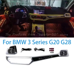 Para BMW Serie 3 G20 G28 ventilación de aire luz ambiental 330i 340i borde cubierta de tablero - Imagen 1 de 4