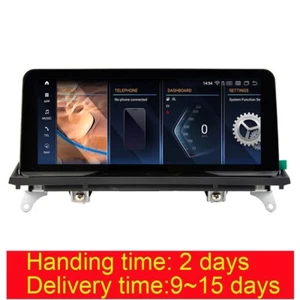 10.25" For BMW X5 E70 BMW X6 E71 2011-14 CIC Car Multimedia Stereo Radio Carplay - Picture 1 of 8