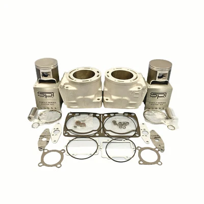Arctic Cat OEM Cylinders SPI Pistons Gaskets 10-17 98B4 M8 M800 F8 Replated  - Image 1 of 4