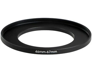 46mm to 67mm Stepping Step Up Filter Ring Adapter 46mm-67mm  - Picture 1 of 5