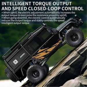 MJX H8H+ 1/8 RC Double Pickup 4WD V2 Remote Control Rock Crawler Car Model RTR - Picture 1 of 17