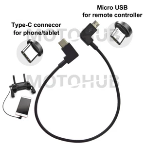 OTG Data Transfer USB Cable for DJI MAVIC PRO AIR Spark Remote Controller Type-C - Picture 1 of 11