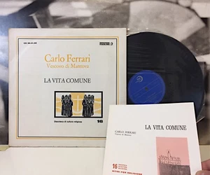 CARLO FERRARI - LA VITA COMUNE 2 LP EDIZIONI PAOLINE 1968 CR 30.31-32 - Imagen 1 de 7