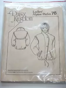 Daisy Kingdom Pattern 76 Ladies' Alpine Parka ©1984 sizes 6-18 UC - Picture 1 of 1