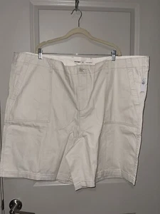 NWT Old Navy Khaki Lived In Straight 9” Inseam 100% Cotton Shorts, Mens Size 52 - Picture 1 of 8