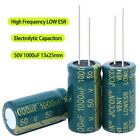 1000Uf 50V Radial Electrolytic Capacitors 105°C High Frequency Low Esr 13X25mm