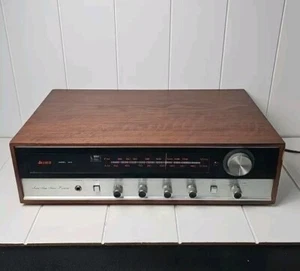 Vintage Allied Model 325 Solid State Stereo Receiver AM/FM Wood Case FREE SHIPIN - Picture 1 of 12