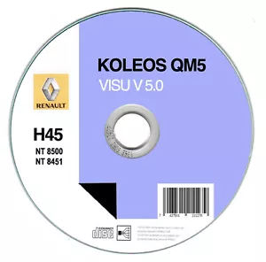 Renault Koleos (H45) NT8500 - NT8451 schemi elettrici su Cd - Foto 1 di 4