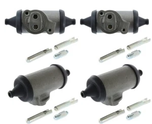 4 Brake Wheel Cylinders REAR Upper & Lower Left & Right For Chevy Ford GMC - Picture 1 of 8