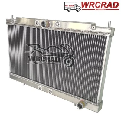 Radiador manual de aluminio para Mitsubishi Eclipse Turbo L4 1995-1999 1998 2,0 L MT Foto 1 de 4