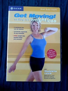 GET MOVING! WALKING FOR WEIGHT LOSS – DVD - R-4, LIKE NEW, FREE POST AUS-WIDE - Picture 1 of 2