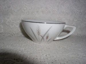 Fine China Japan Platin Weizen Tasse Teetasse Kaffee - Bild 1 von 4