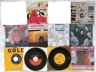 13 Stück Singles 7" für Jukebox, Sammlung aus den 80ern,90ern,Gebraucht, *Top* - Bild 1 von 4
