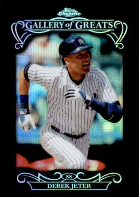 Derek Jeter 2015 Topps Chrome Gallery Of Greats Card #GGR-02 - Image 1 of 2