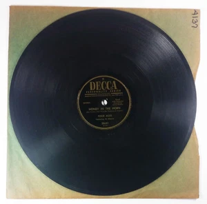 Four Aces Al Alberts Honey In The Horn Organ Grinders Swing Record 10in Vintage - Picture 1 of 3