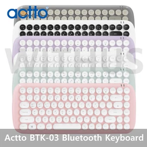 Actto BTK-03 Retro Mini Bluetooth Wireless Keyboard English/Korean - Tracking_ - Picture 1 of 11