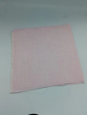 100% Irish Linen craft sample Aran Light Pink 150cm x 20cm approx AN9702 - Image 1 of 4