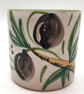 Olive Branch Italian Pottery Hand Made Souvenir Espresso Demi Tasse Cup Mug - Picture 1 of 10