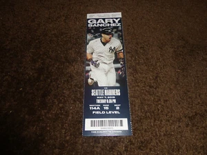 BIGLIETTO YANKEES 2019 STUB 5/7/19 VS MARINERS ~ JOE HARVEY PRIMA VITTORIA - Foto 1 di 1