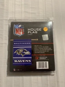 Baltimore Ravens NFL Double Sided 28" x 40" Banner Flag Wincraft - Picture 1 of 1