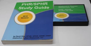 PHR/SPHR Study Guide 2015 Distinctive Human Resources, INC and Audiobook Siler - Picture 1 of 10