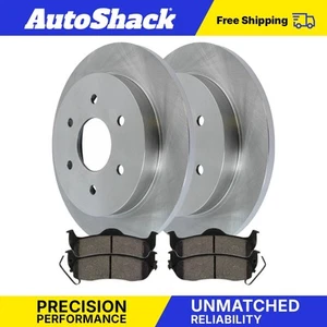 Rear Brake Rotors Ceramic Pads for Nissan TITAN Armada INFINITI QX56 5.6L - Picture 1 of 7